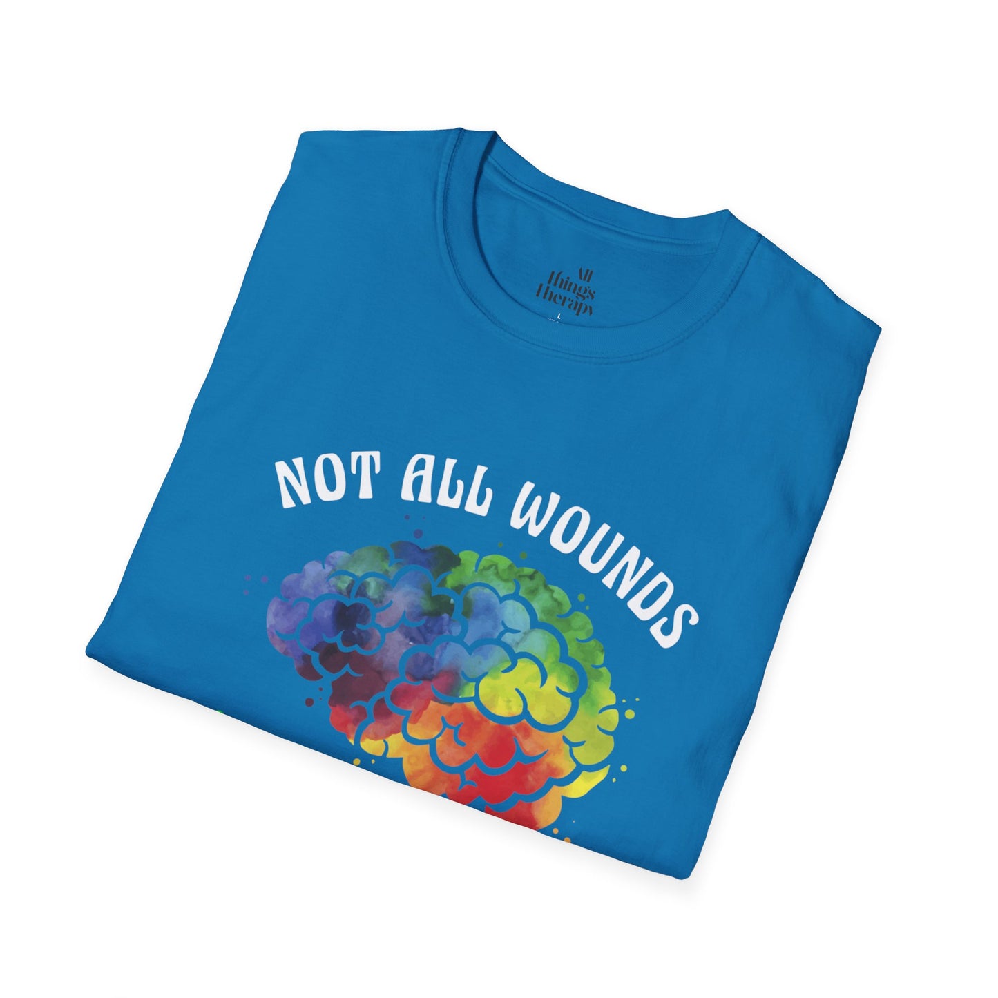 Mental Health Awareness T-Shirt – Not All Wounds Are Visible