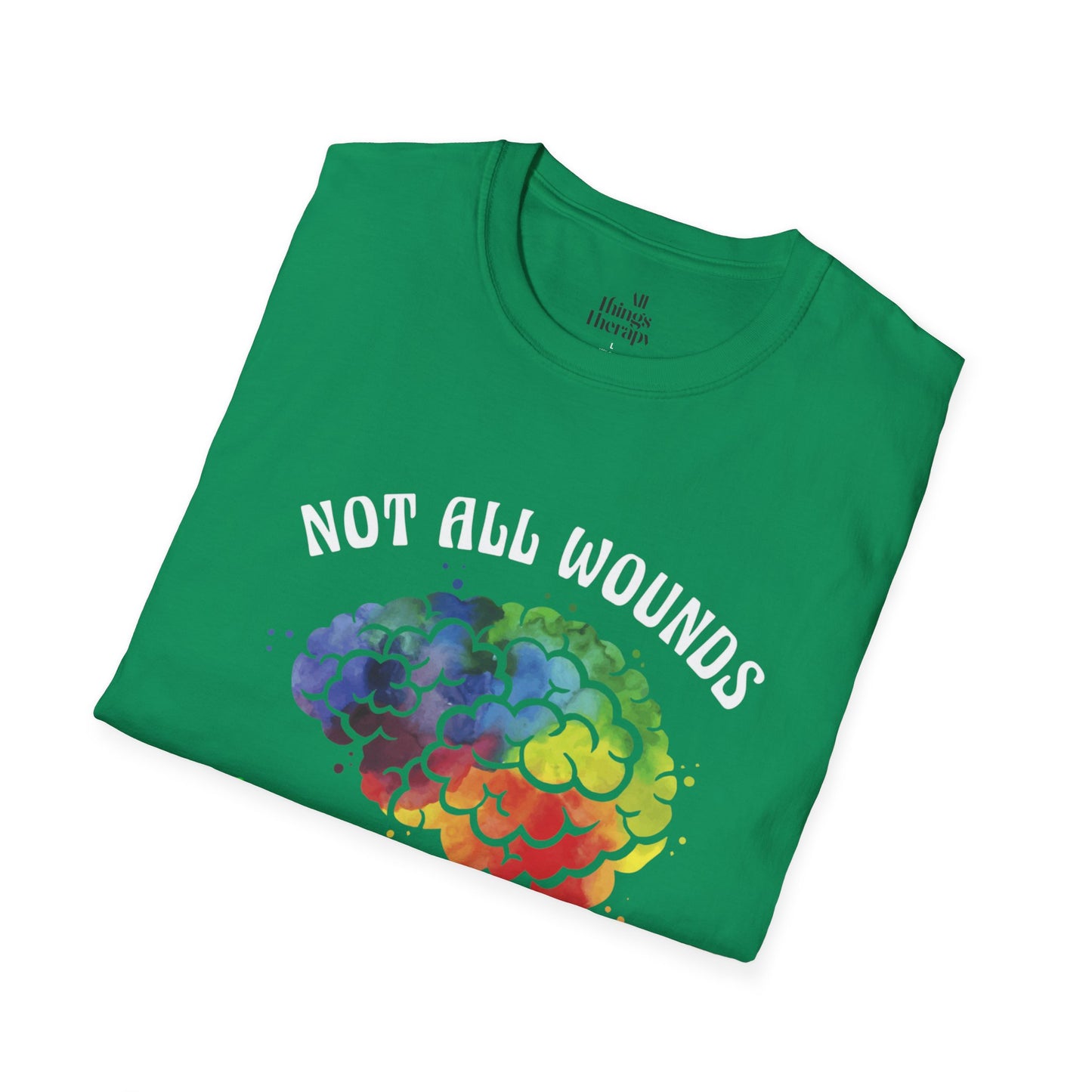 Mental Health Awareness T-Shirt – Not All Wounds Are Visible