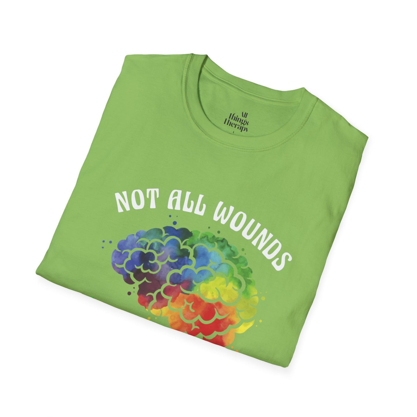 Mental Health Awareness T-Shirt – Not All Wounds Are Visible