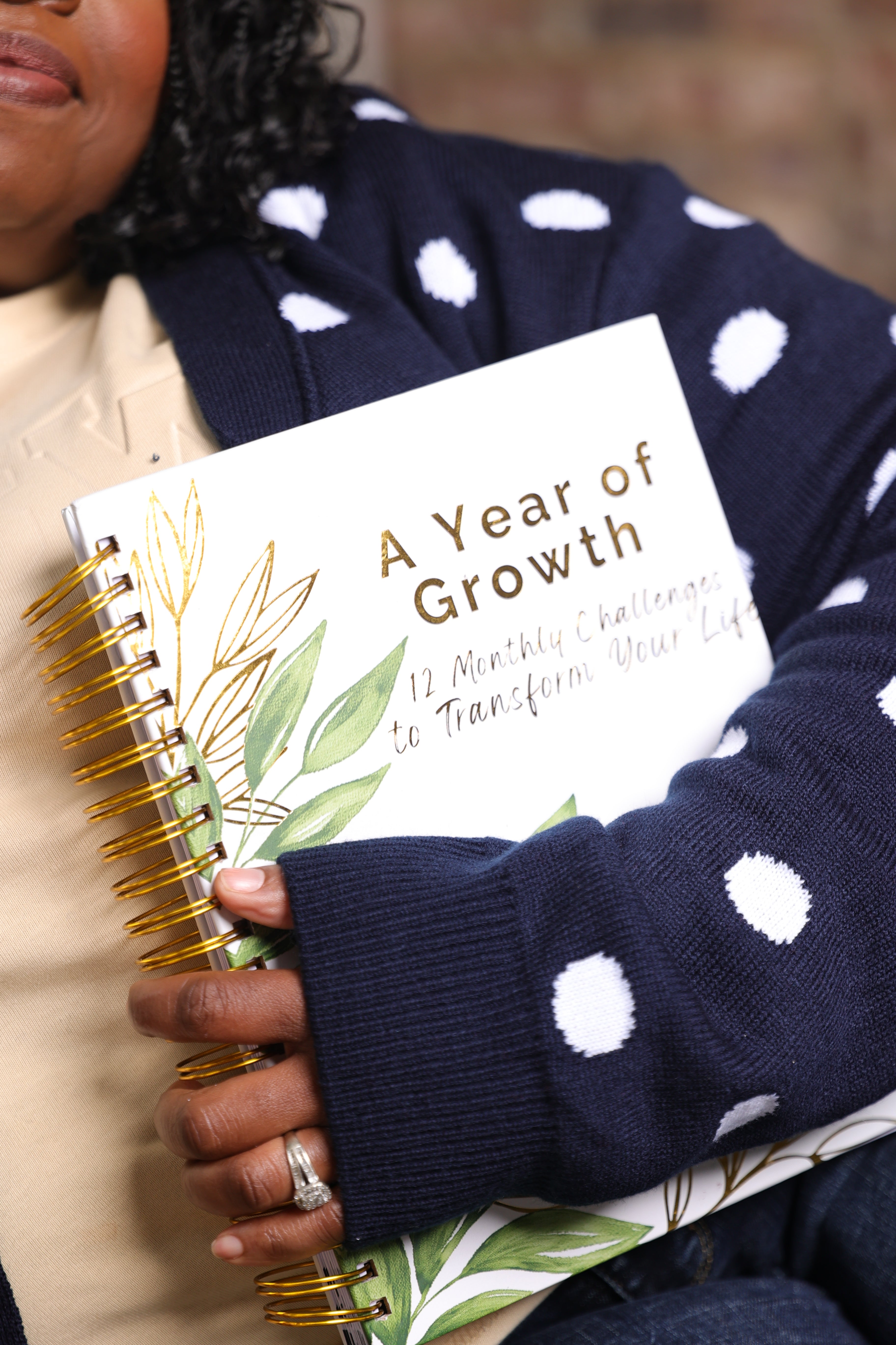 A Year of Growth 12 Monthly Challenges to Transform Your Life (Spiral)