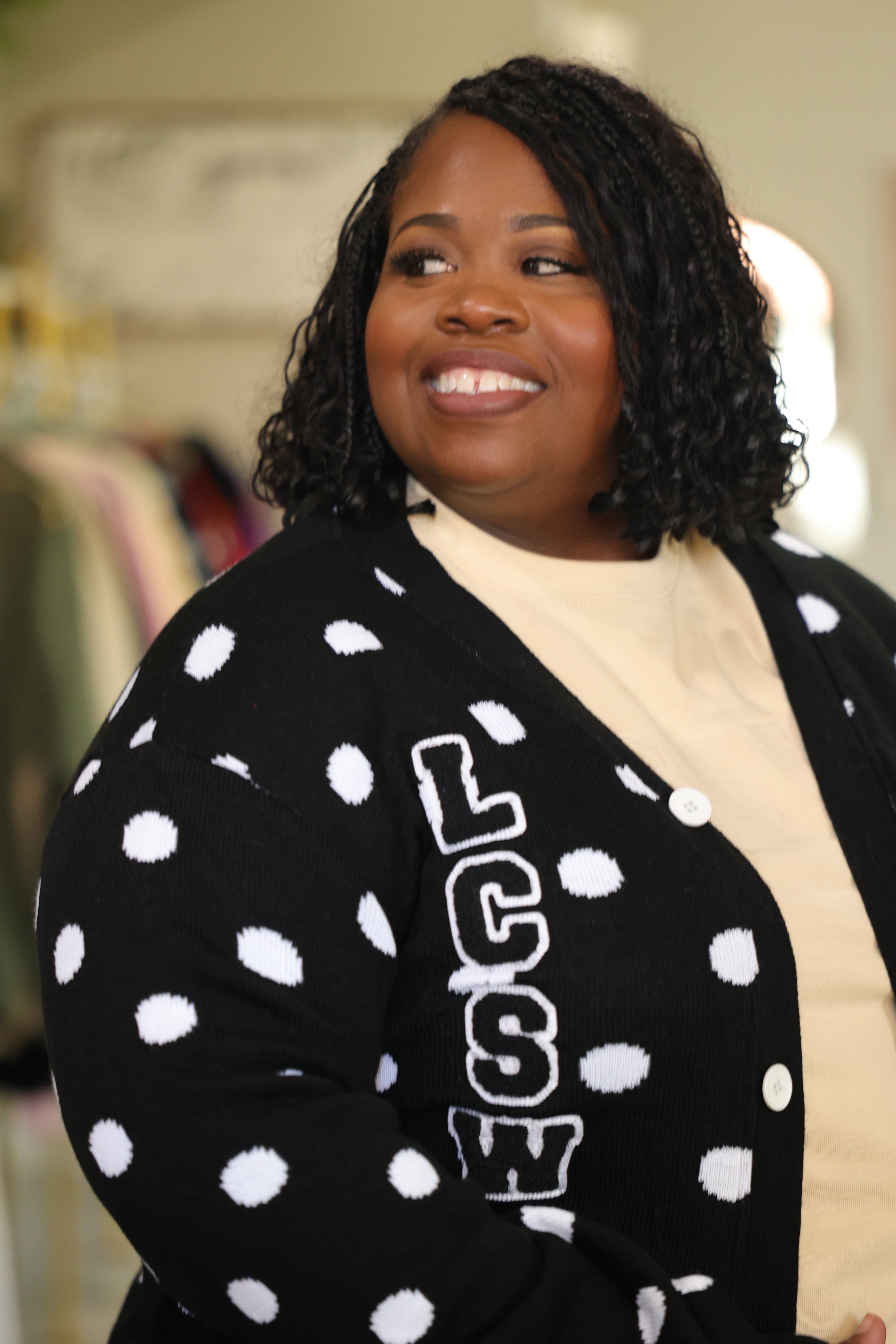 LCSW Polka Dot