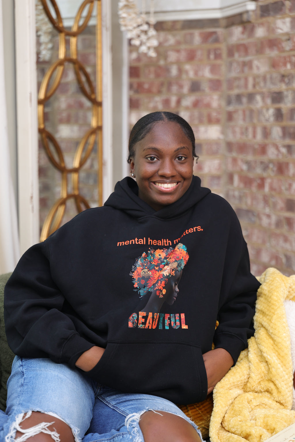 I'm Beautiful Mental Health Matters Hoodie (PRE ORDER)SHIPS END OF OCTOBER