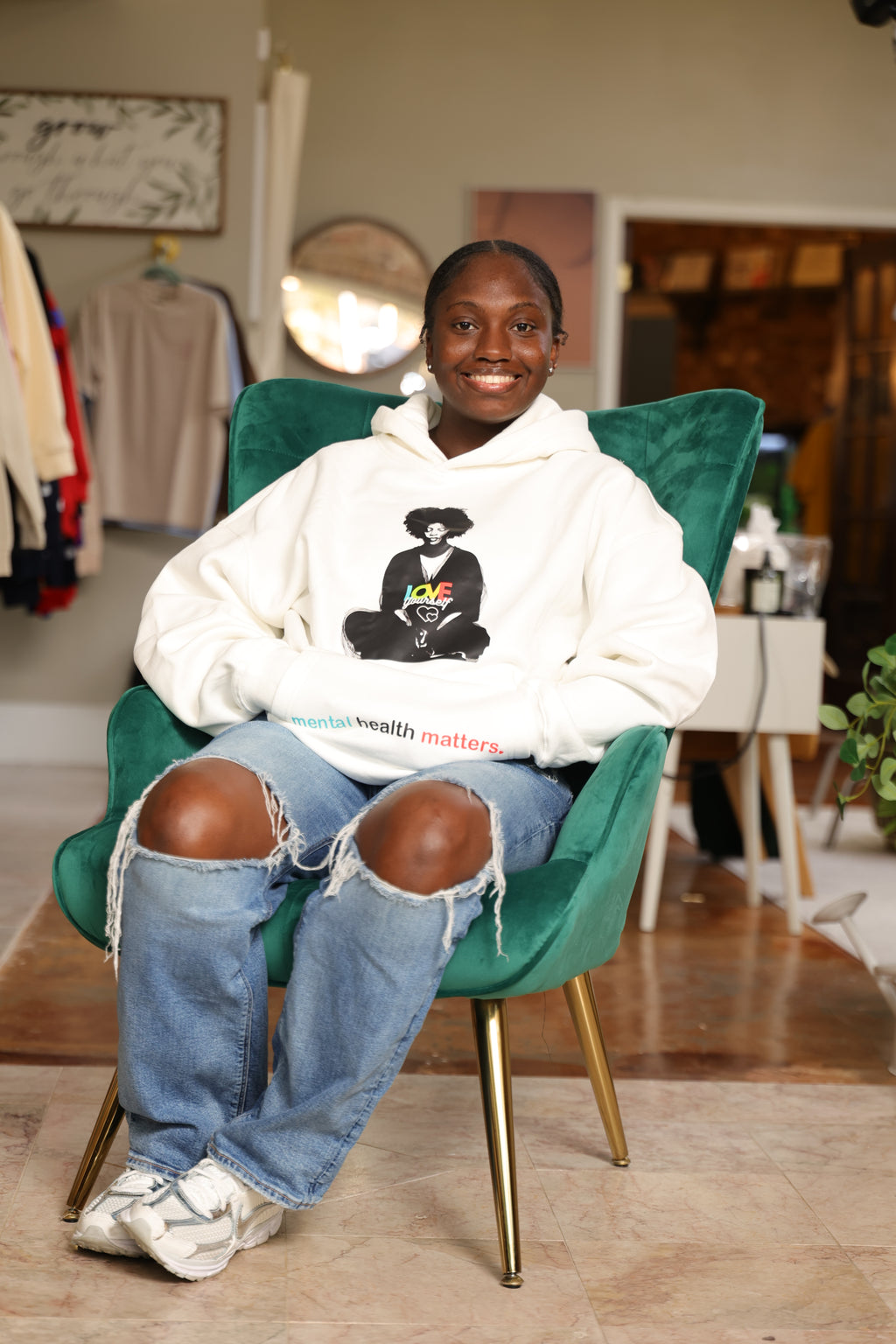 Love Yourself Mental Health Matters Hoodie (PRE ORDER)SHIPS END OF OCTOBER