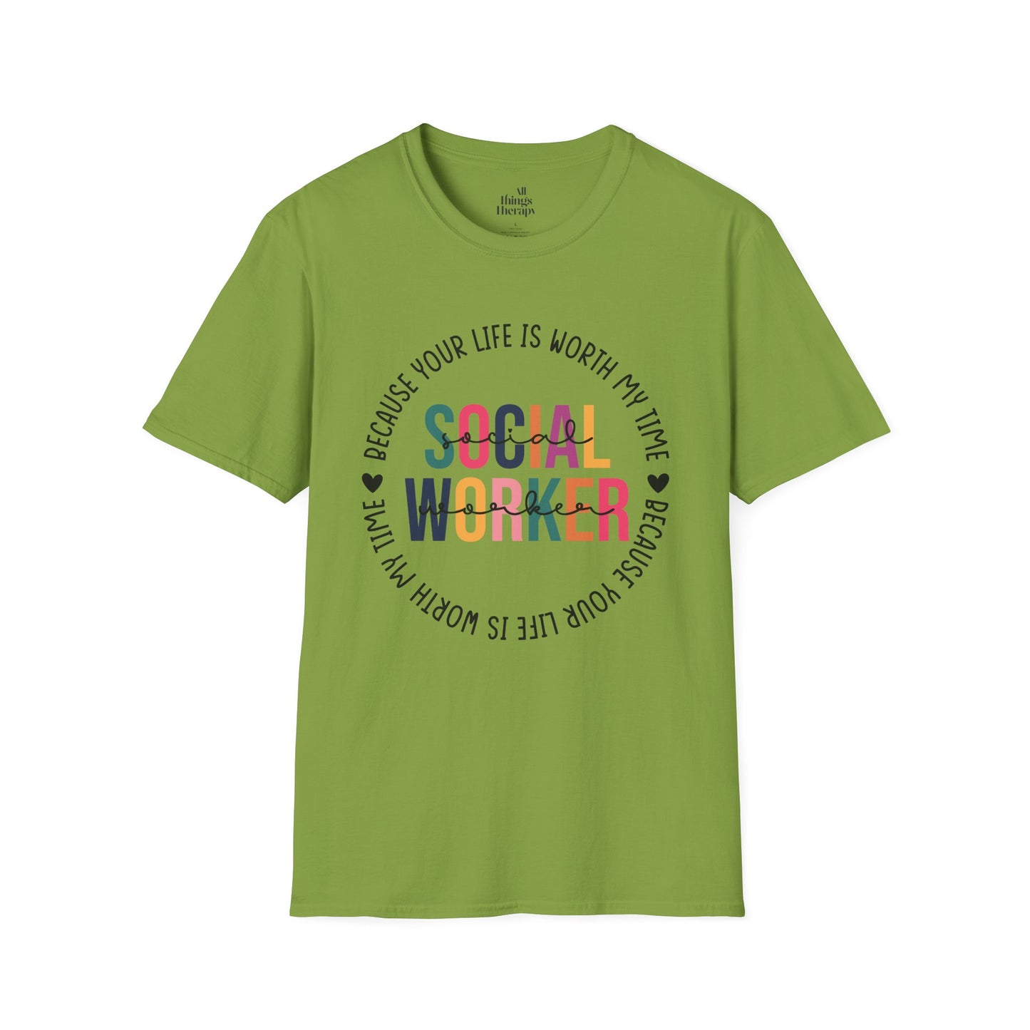 Social Worker Unisex Softstyle T-Shirt