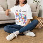 Mental Health Matters T-Shirt — Retro Rainbow Positivity Tee