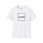 LCSW Licensed Clinical Social Worker Unisex Softstyle T-Shirt