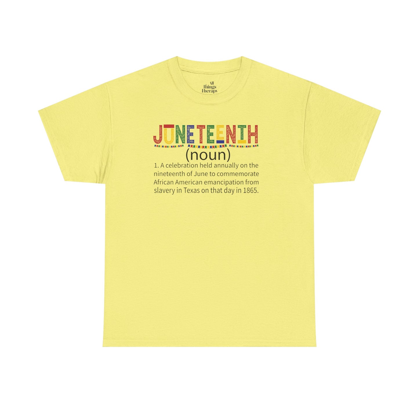 Juneteenth Unisex Heavy Cotton Tee, Celebrate Freedom, African American History Shirt, Equality Apparel, Juneteenth Gift, Community Unity