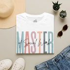 Master of Social Work Tee — Retro Pastel MSW Shirt for Social Workers