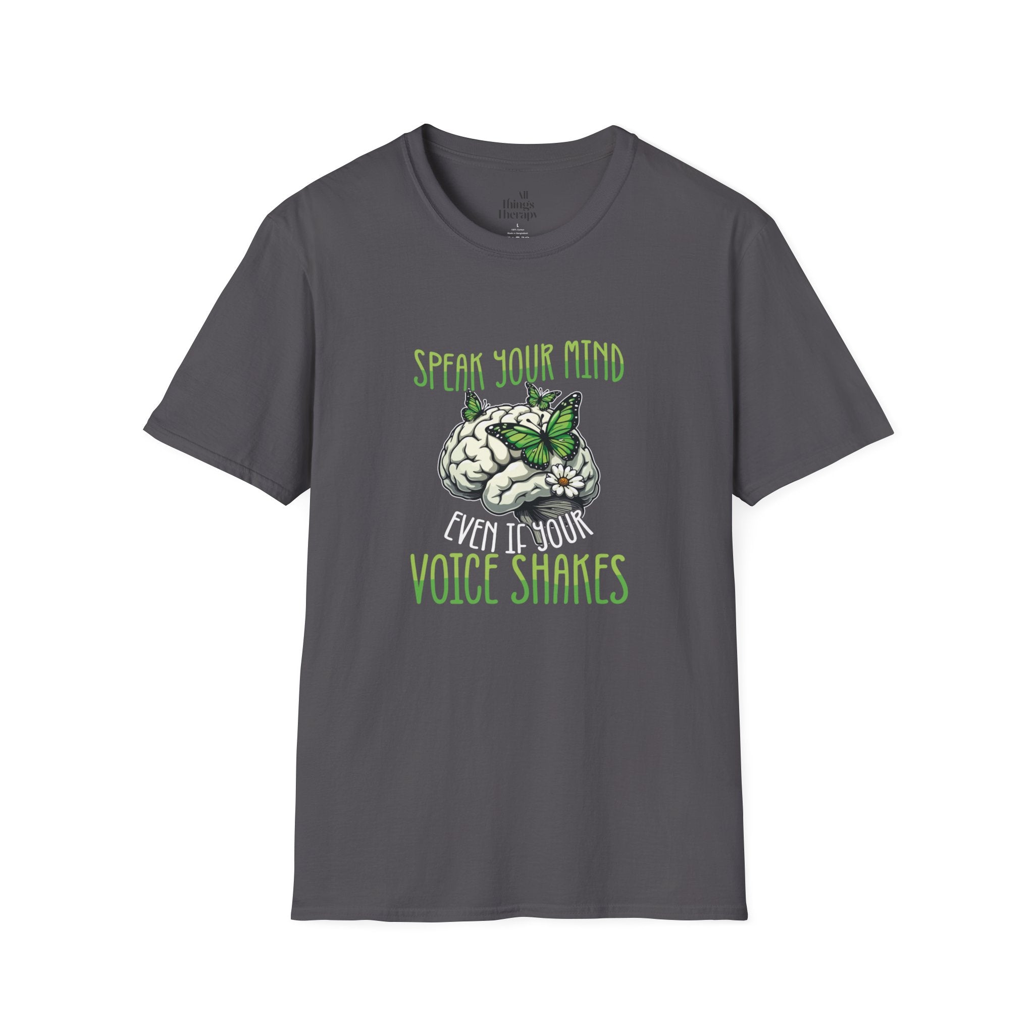 Speak Your Mind Graphic T-Shirt | Unisex Softstyle Tee for Self-Expression