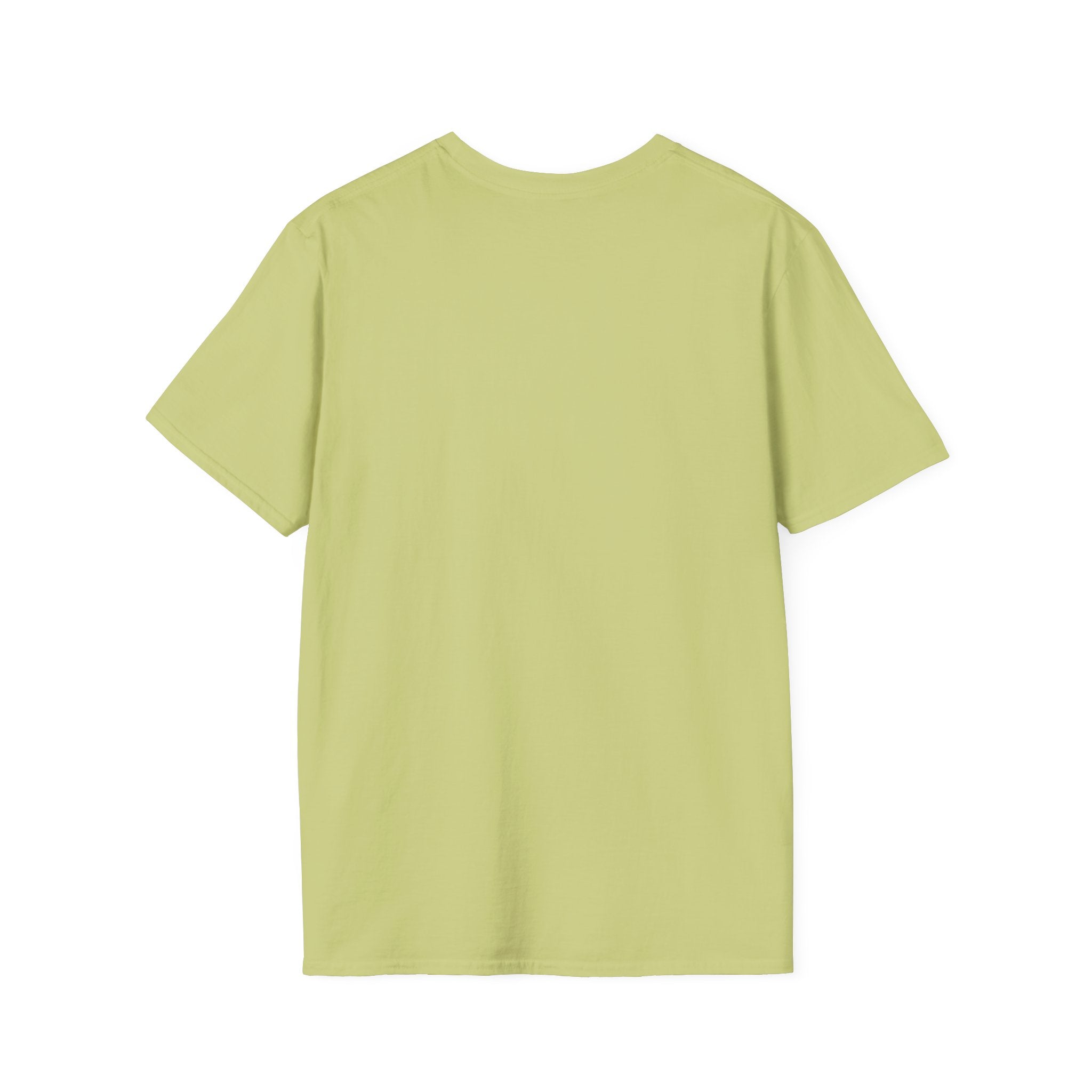 Mental Health Awareness Unisex Softstyle T-Shirt - Supportive Green Ribbon Design