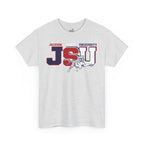 Unisex Heavy Cotton Tee, Jackson University Spirit Shirt, College Apparel, Graduation Gift, Casual Wear, School Pride Tee