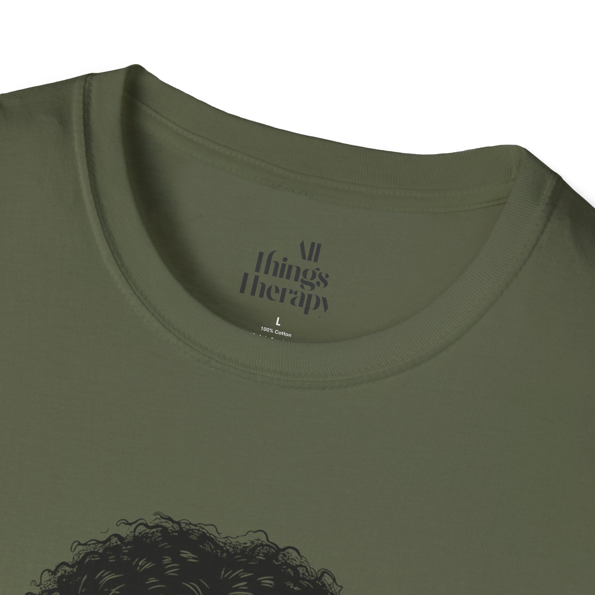 Mental Health Awareness Unisex Softstyle T-Shirt - Positive Vibes Tee