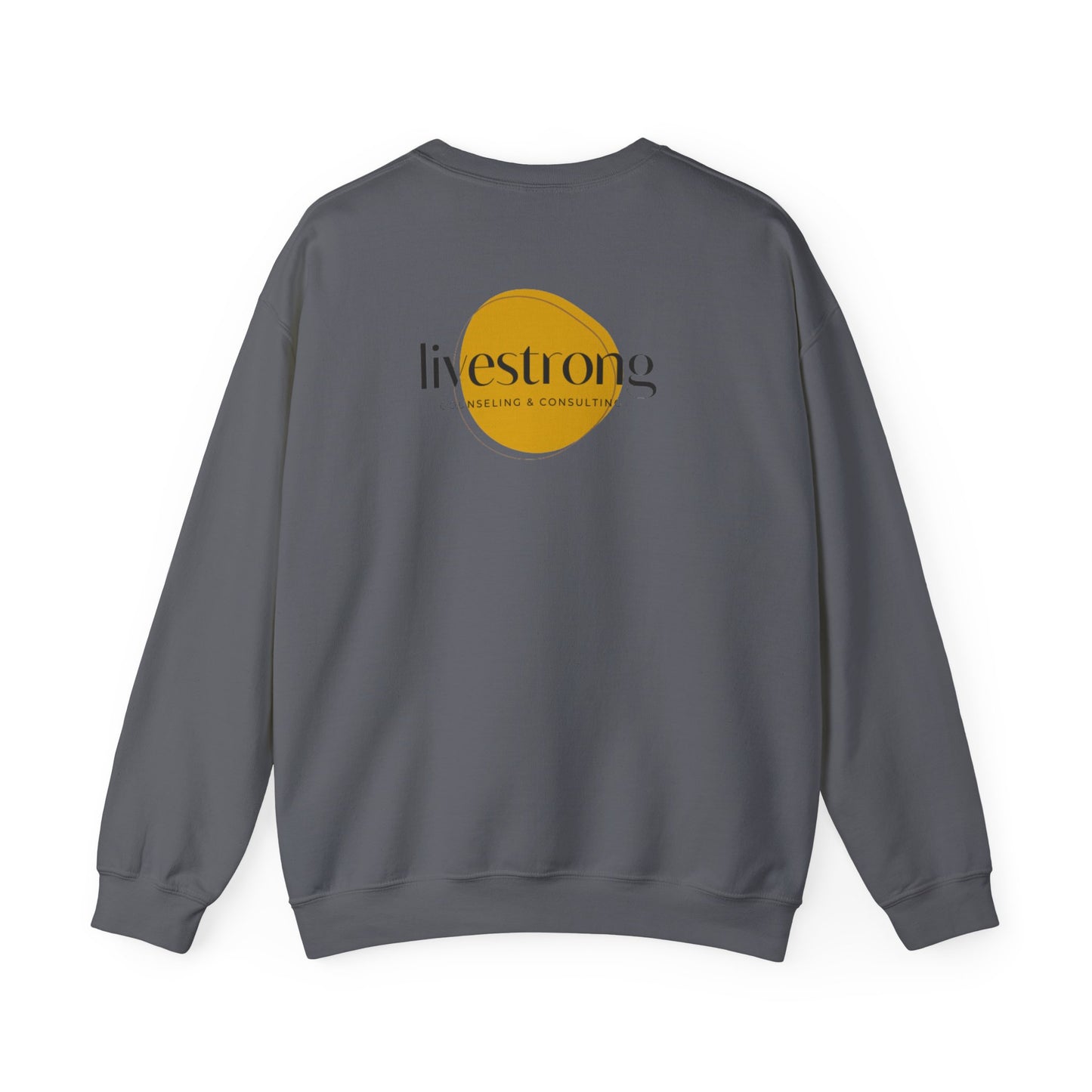 Ain't No Therapist Like The One I Got Unisex Heavy Blend™ Crewneck Sweatshirt