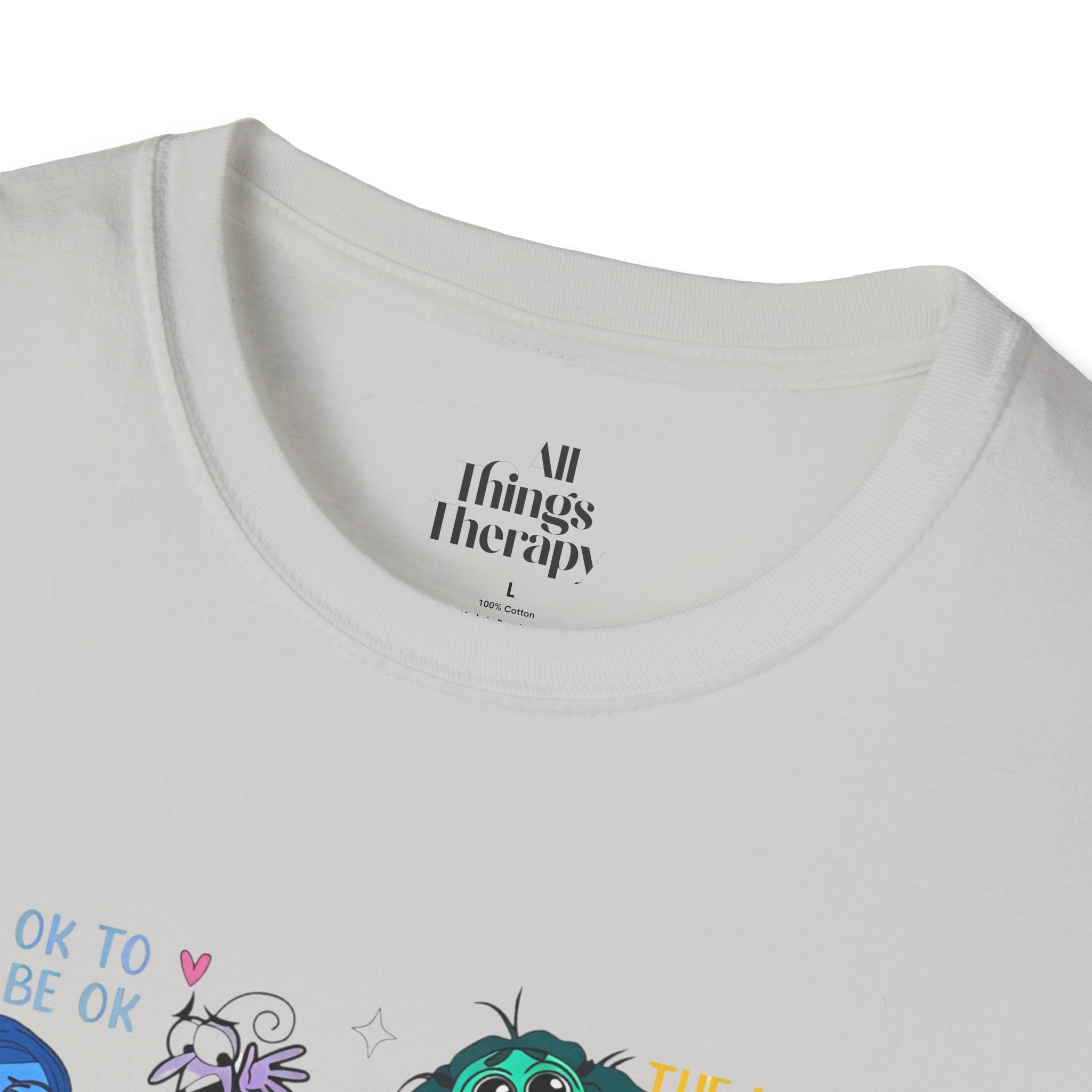 Mental Health Matters T-Shirt - Unisex Softstyle Tee for Awareness