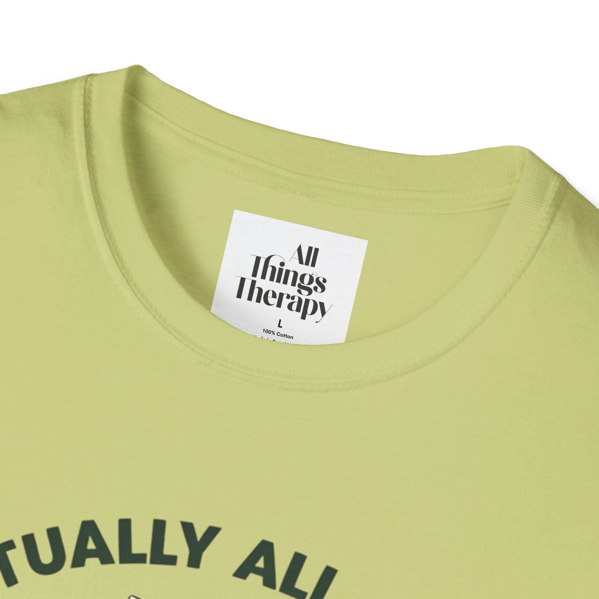 Bunny Graphic Tee - 'Actually All of My Systems Are Nervous' Unisex T-Shirt