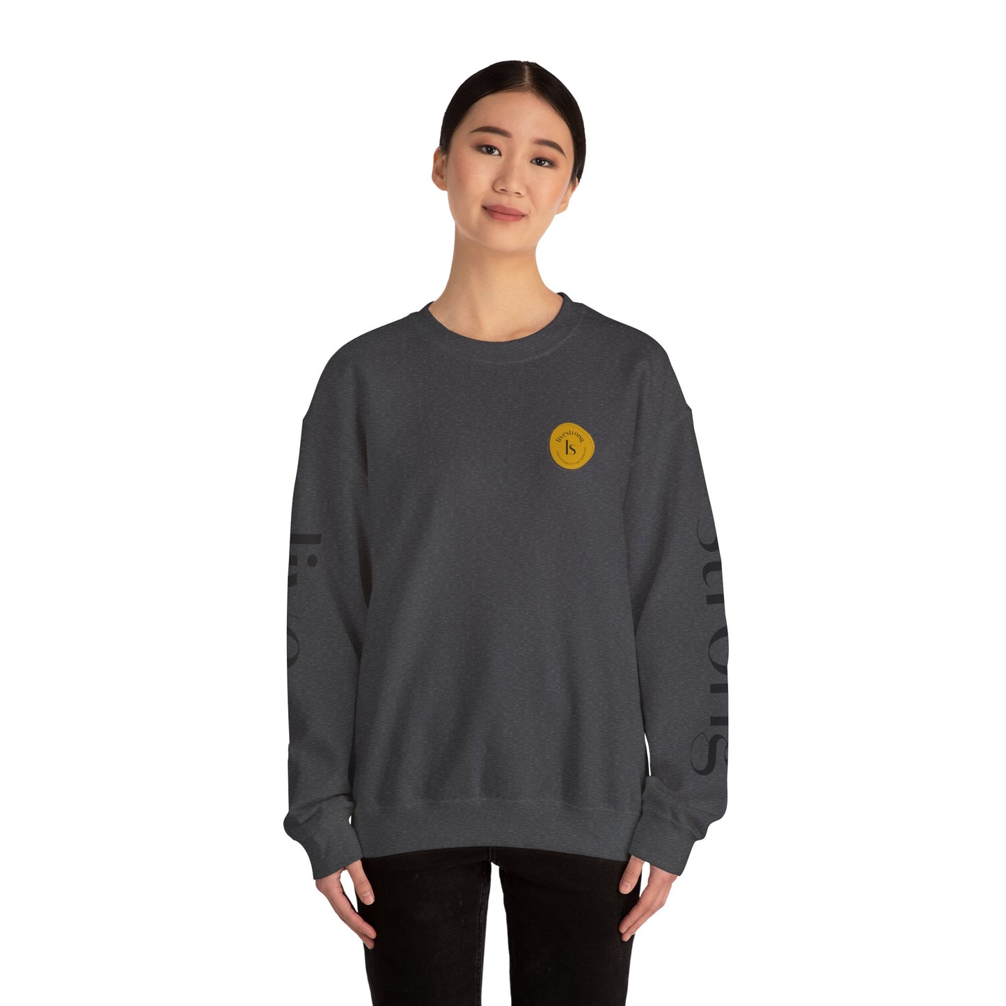 Livestrong Unisex Heavy Blend™ Crewneck Sweatshirt