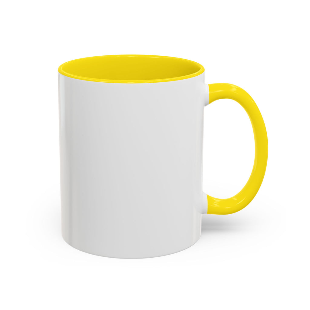 Inspirational Accent Coffee Mug - "I Am Worthy of Joy and Happiness"