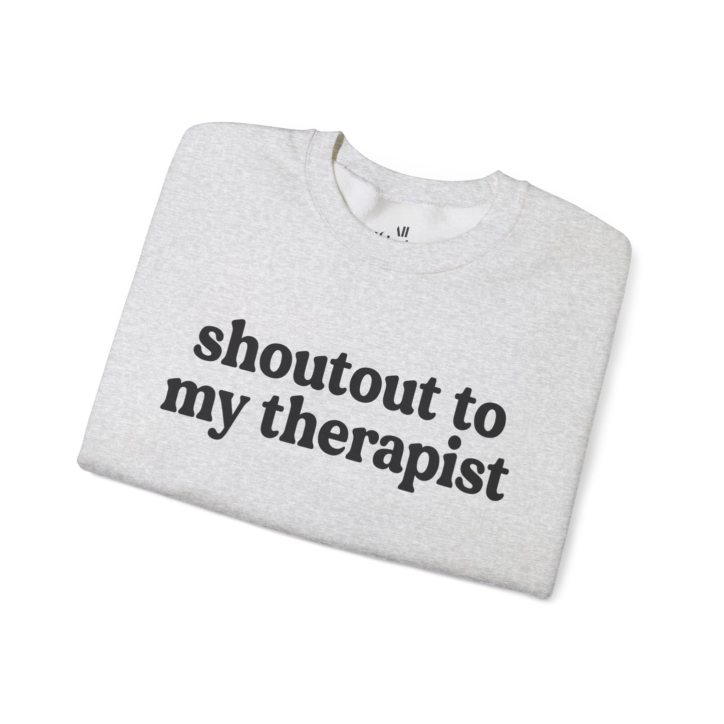 Ain't No Therapist Like The One I Got Unisex Heavy Blend™ Crewneck Sweatshirt