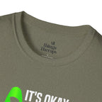 Unisex Softstyle T-Shirt - 'To Not' Green Ribbon Awareness Tee