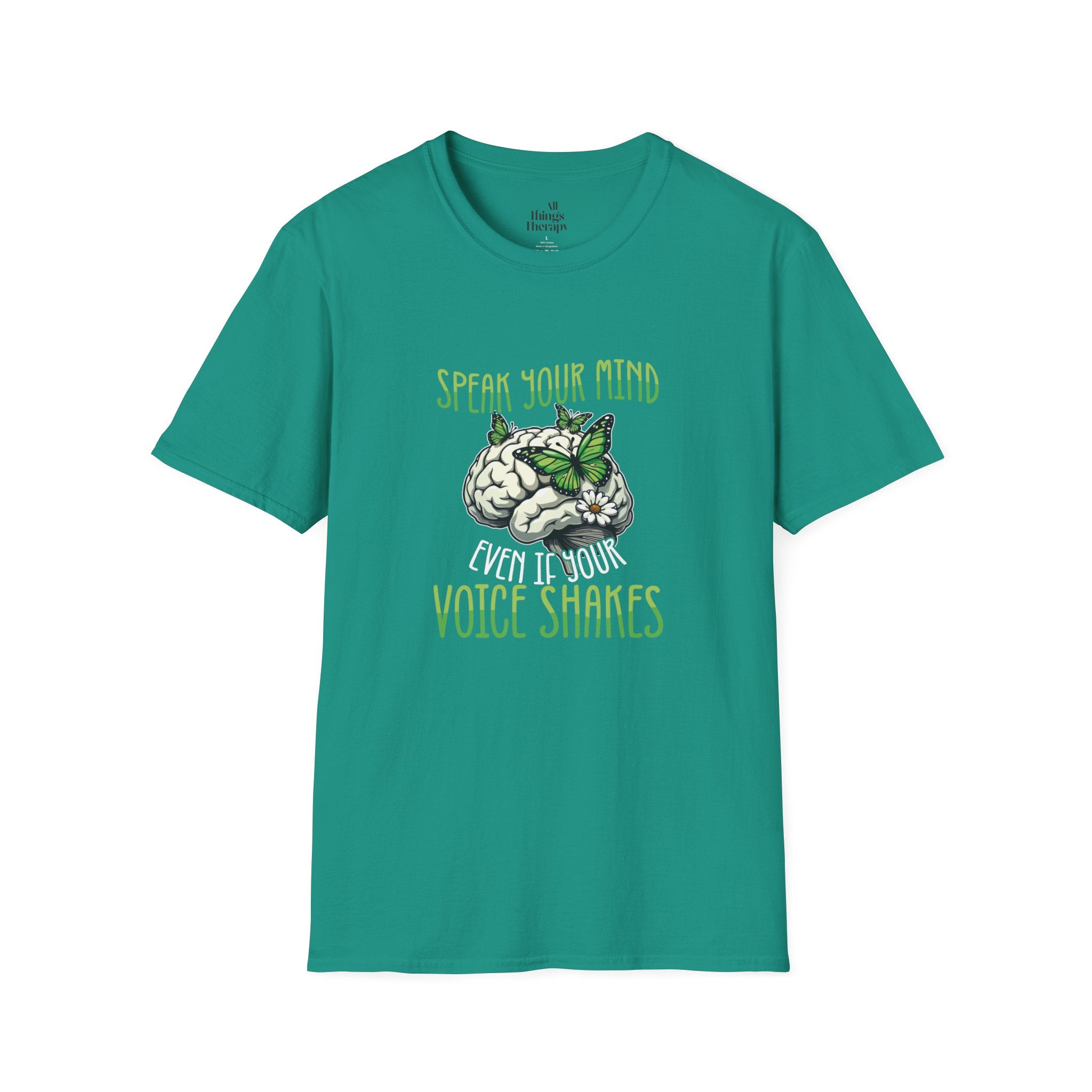Speak Your Mind Graphic T-Shirt | Unisex Softstyle Tee for Self-Expression
