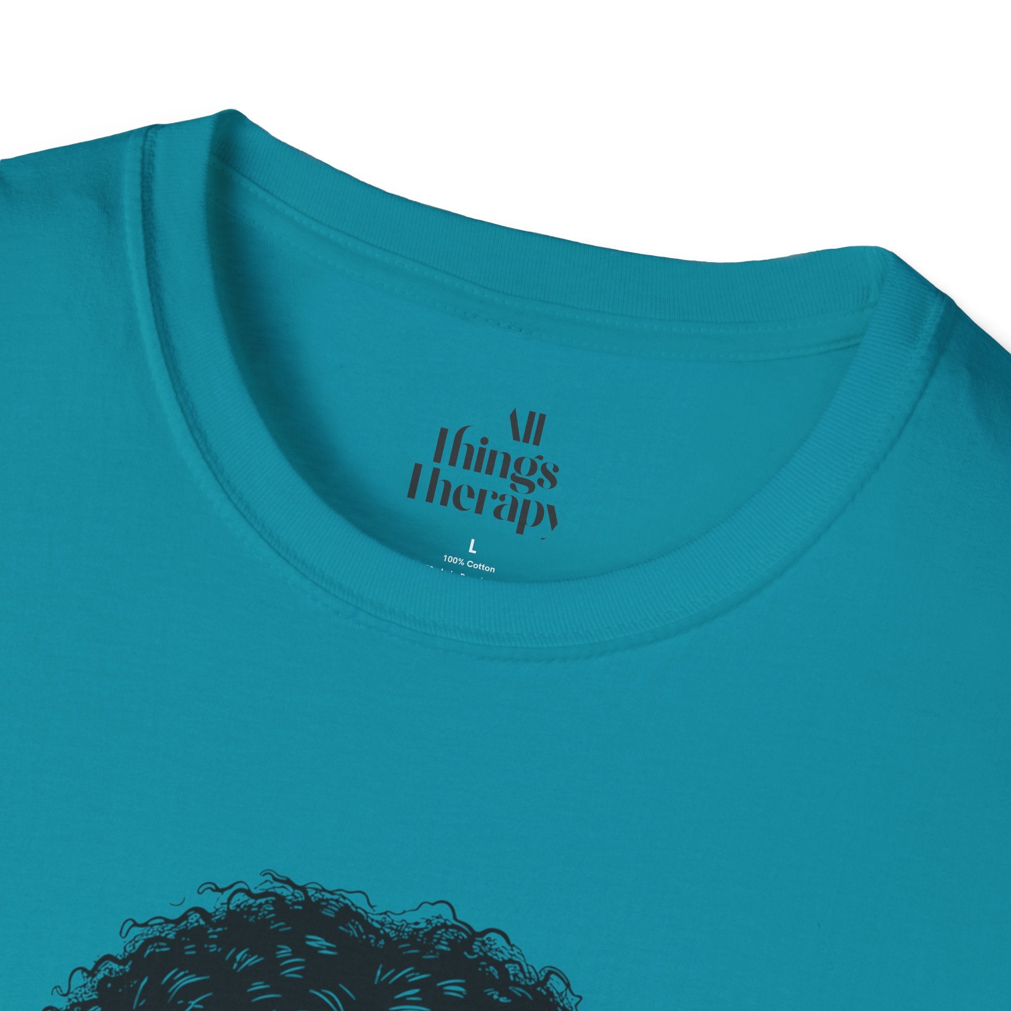 Mental Health Awareness Unisex Softstyle T-Shirt - Positive Vibes Tee