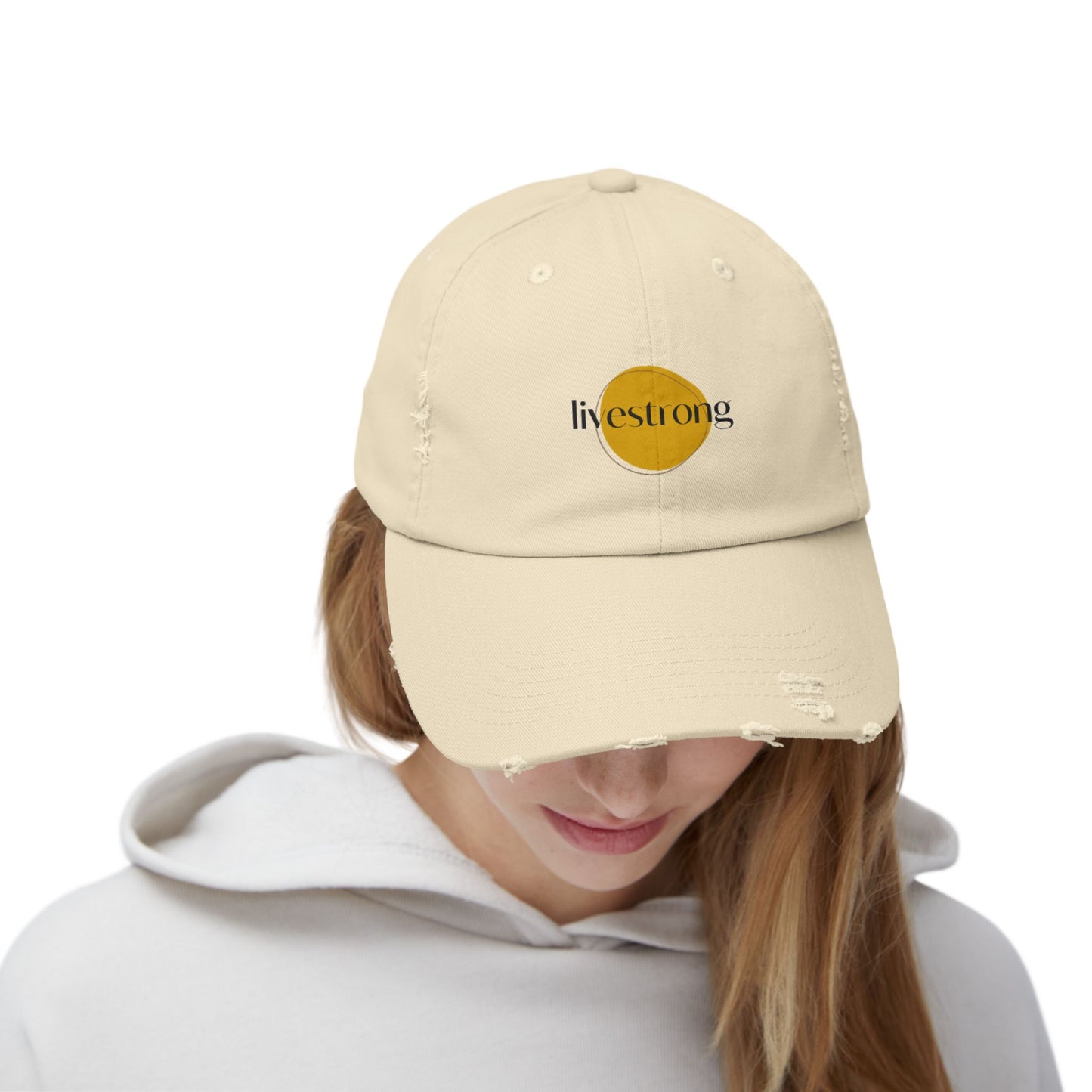 Livestrong Distressed Cap