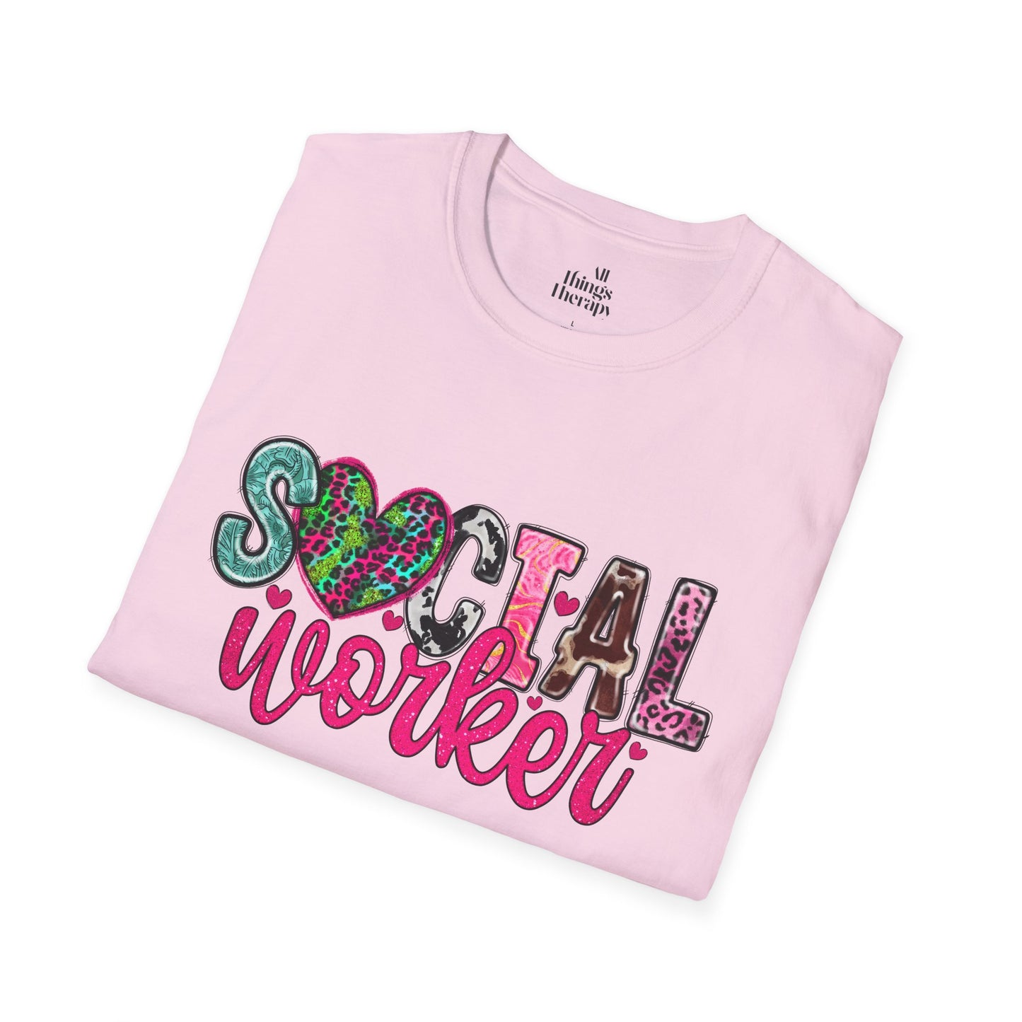 Social Worker Unisex Softstyle T-Shirt