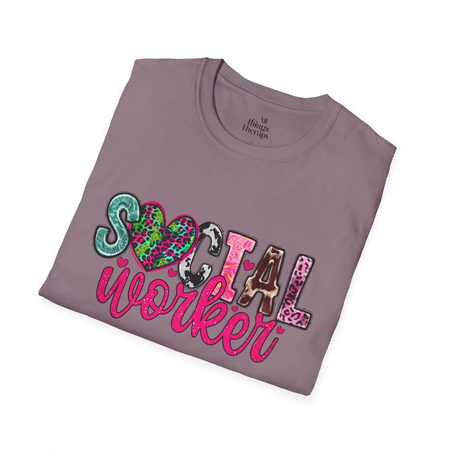 Social Worker Unisex Softstyle T-Shirt