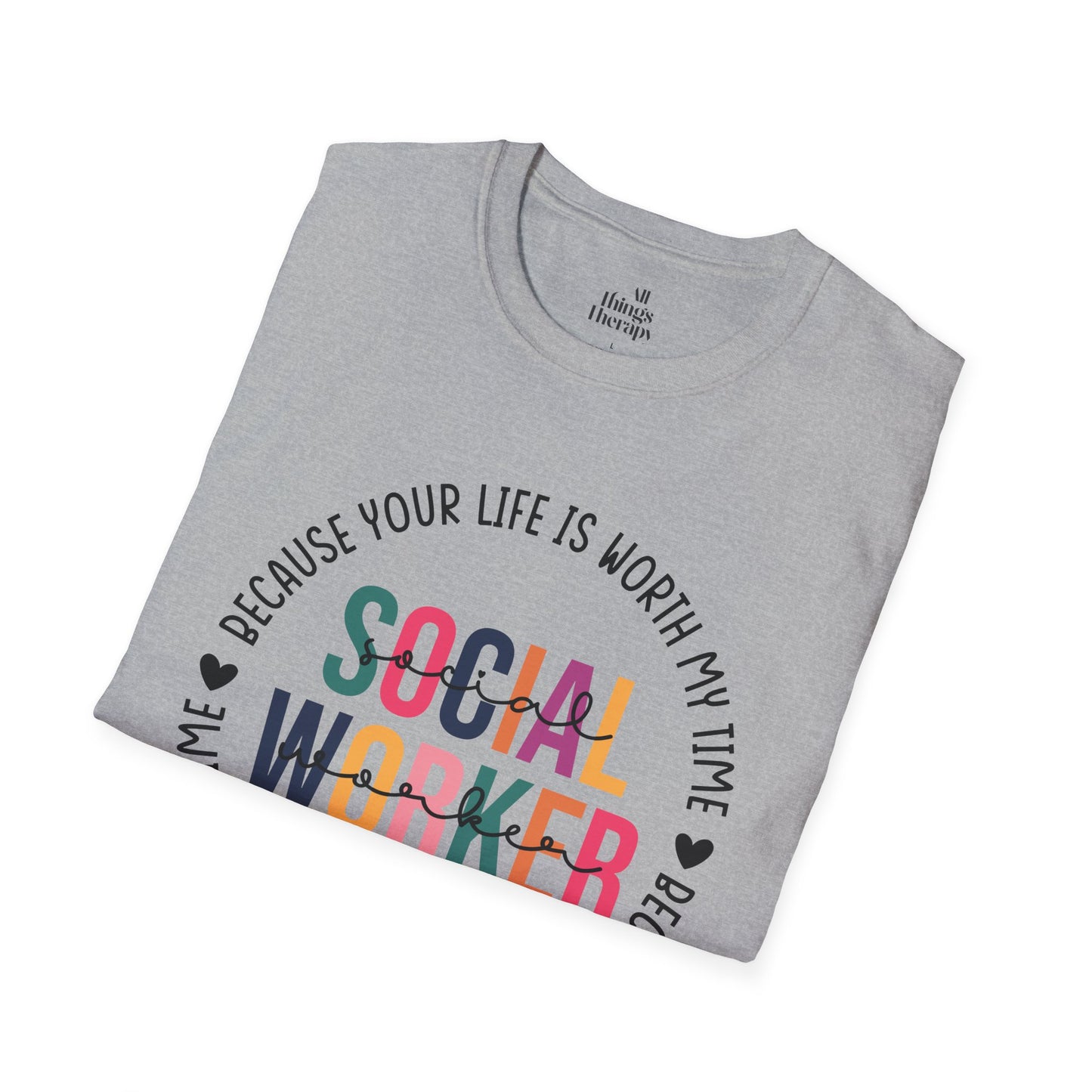 Social Worker Unisex Softstyle T-Shirt