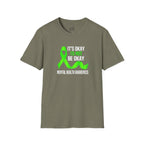 Unisex Softstyle T-Shirt - 'To Not' Green Ribbon Awareness Tee