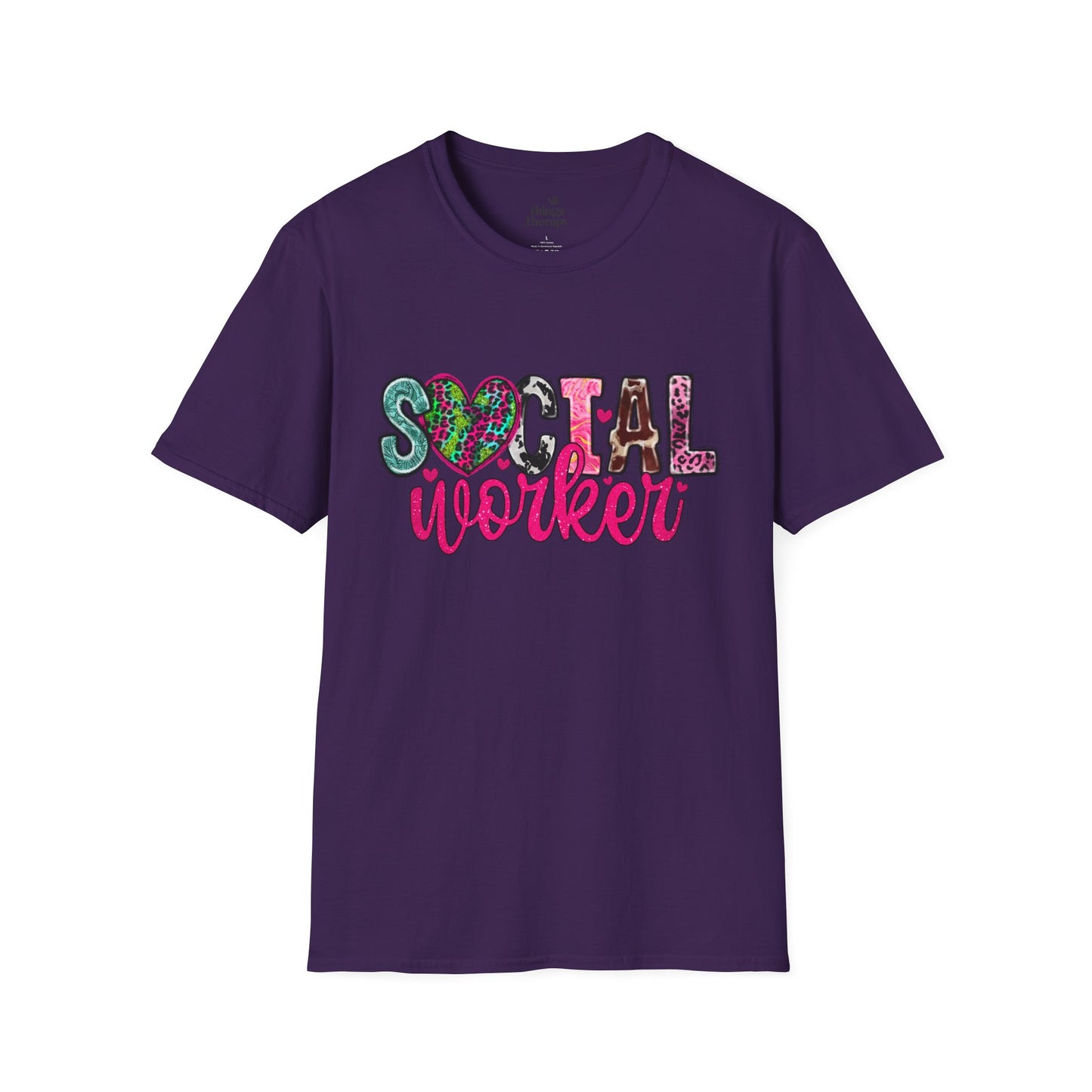 Social Worker Unisex Softstyle T-Shirt