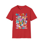 Inside Out Characters T‑Shirt — Colorful Pixar Emotion Graphic Tee