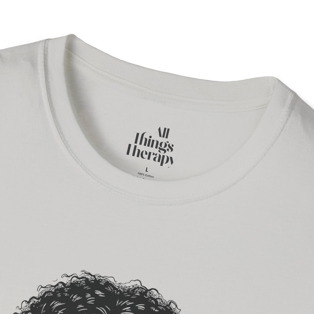 Mental Health Awareness Unisex Softstyle T-Shirt - Positive Vibes Tee