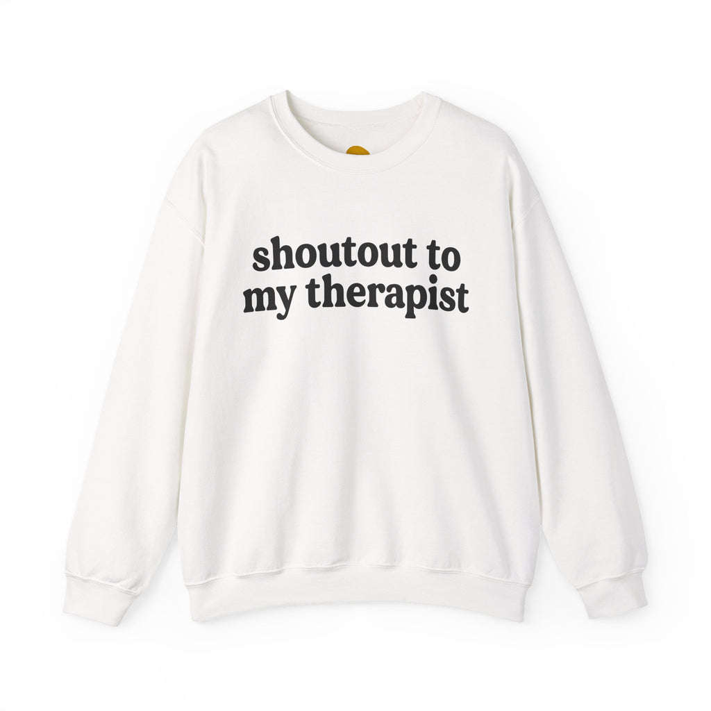 Ain't No Therapist Like The One I Got Unisex Heavy Blend™ Crewneck Sweatshirt