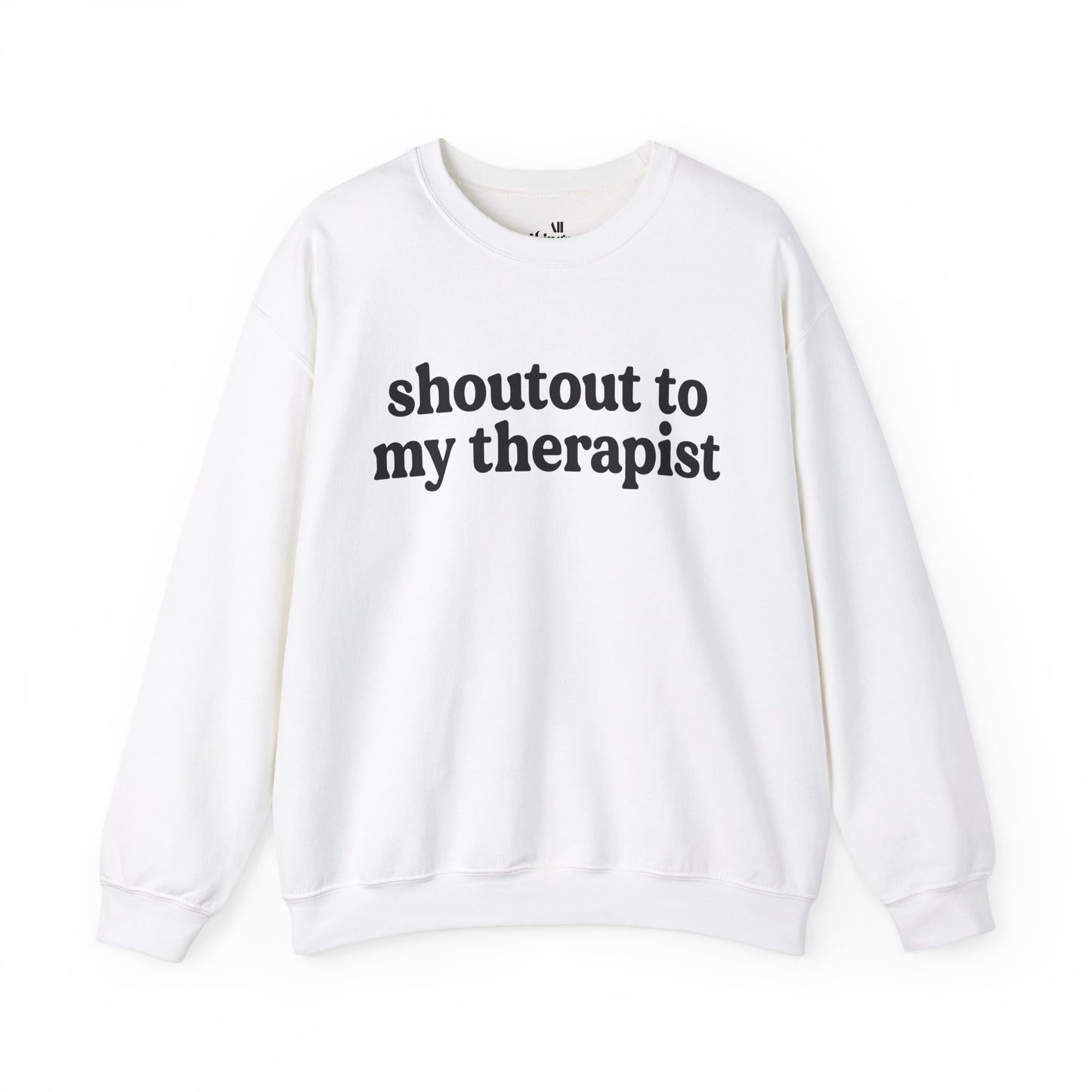 Ain't No Therapist Like The One I Got Unisex Heavy Blend™ Crewneck Sweatshirt