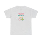 Feelings Are Not Facts Unisex Heavy Cotton Tee, Funny T-Shirt, Gift for Mental Health Awareness, Casual Wear, Affirmation Shirt