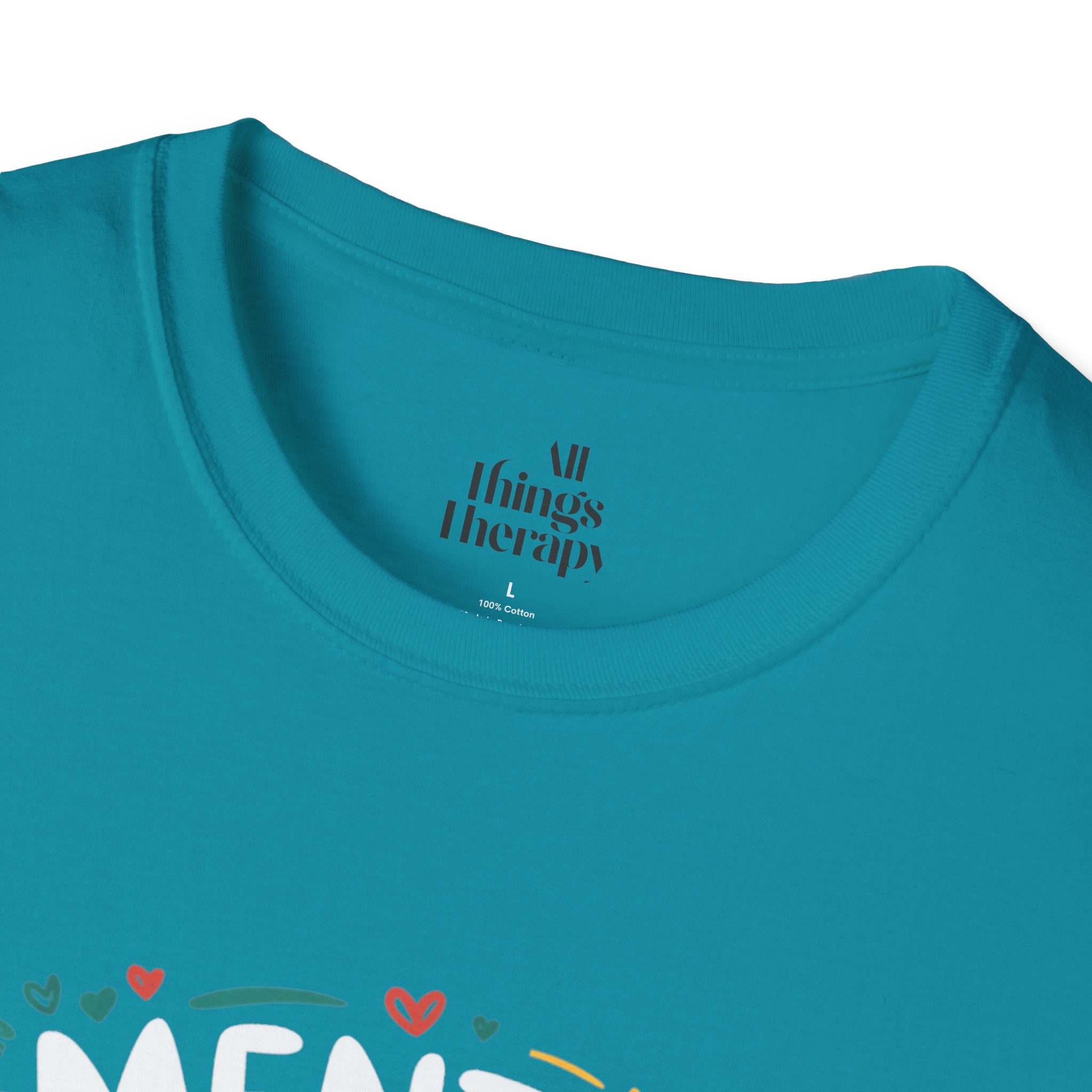 Mental Health Matters Unisex Softstyle T-Shirt | Support Mental Wellbeing