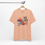 Be Yourself Butterfly T-Shirt — Inspirational Floral Watercolor Tee