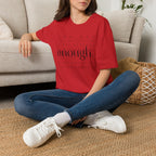 Enough. Inspirational Graphic T‑Shirt — 'You Are Just As You Are' Minimal Tee