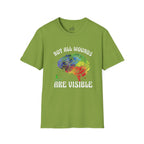 Mental Health Awareness T-Shirt – Not All Wounds Are Visible