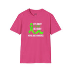 Unisex Softstyle T-Shirt - 'To Not' Green Ribbon Awareness Tee