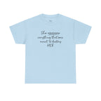Inspirational Women’s Tee — "She Overcame Everything That Was Meant to Destroy Her"