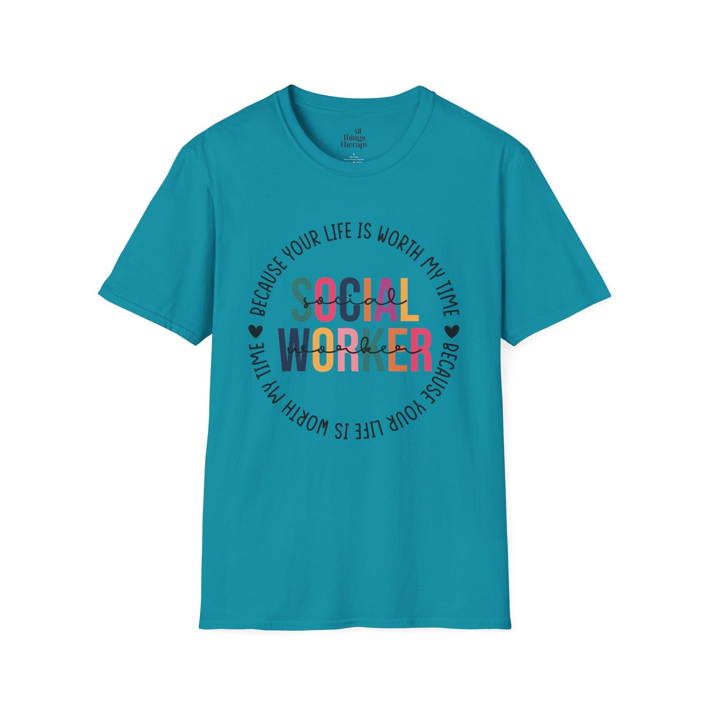 Social Worker Unisex Softstyle T-Shirt