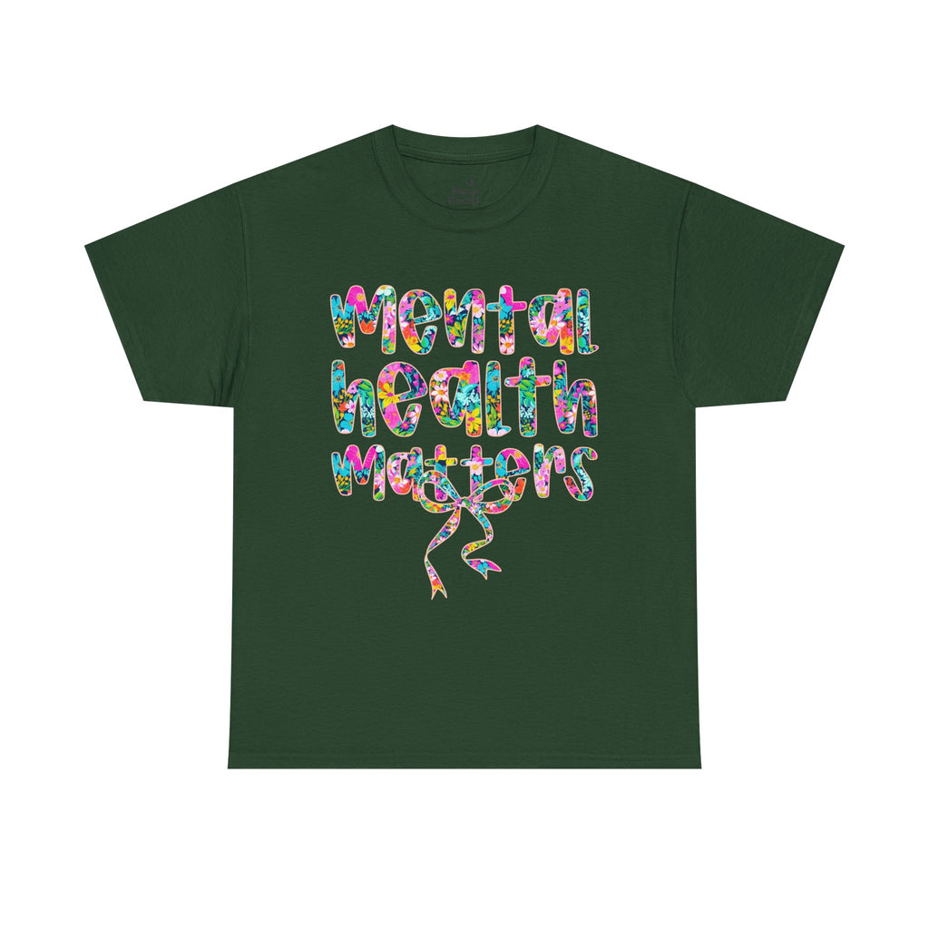 Mental Health Matters T-Shirt — Colorful Support Tee