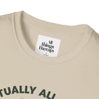 Bunny Graphic Tee - 'Actually All of My Systems Are Nervous' Unisex T-Shirt