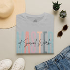 Master of Social Work Tee — Retro Pastel MSW Shirt for Social Workers