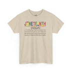 Juneteenth Unisex Heavy Cotton Tee, Celebrate Freedom, African American History Shirt, Equality Apparel, Juneteenth Gift, Community Unity