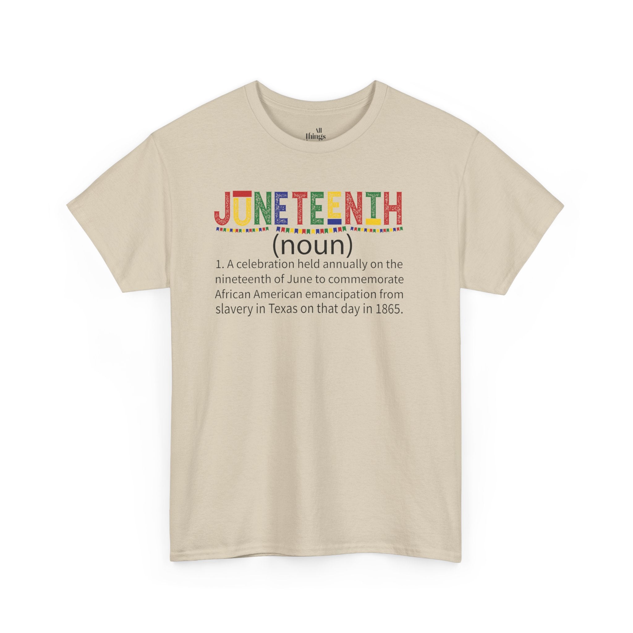 Juneteenth Unisex Heavy Cotton Tee, Celebrate Freedom, African American History Shirt, Equality Apparel, Juneteenth Gift, Community Unity