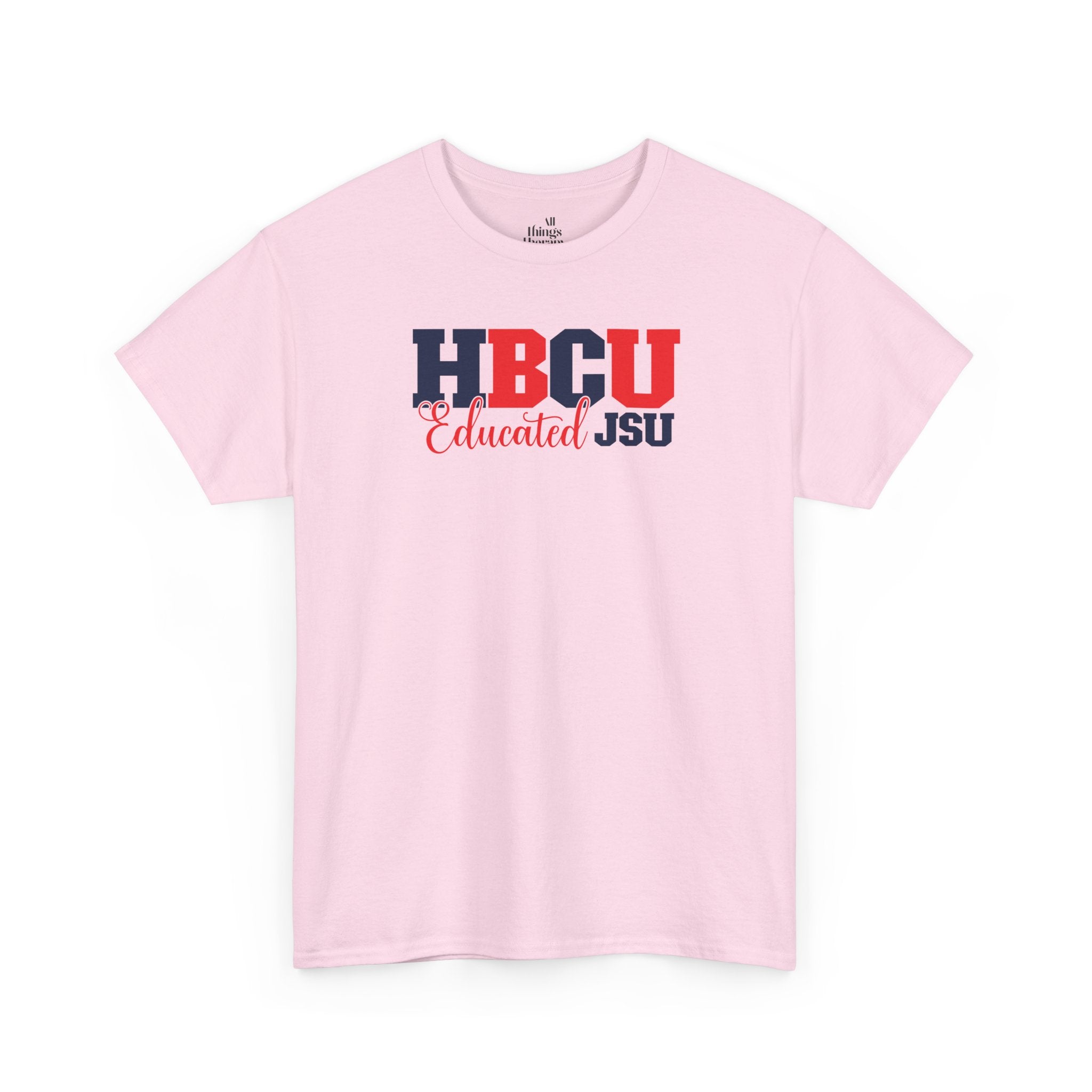 HBCU Educated Unisex Cotton Tee - College Spirit Wear, Graduation Gift, Black History Month, Inspirational Shirt, Casual Everyday Fashion