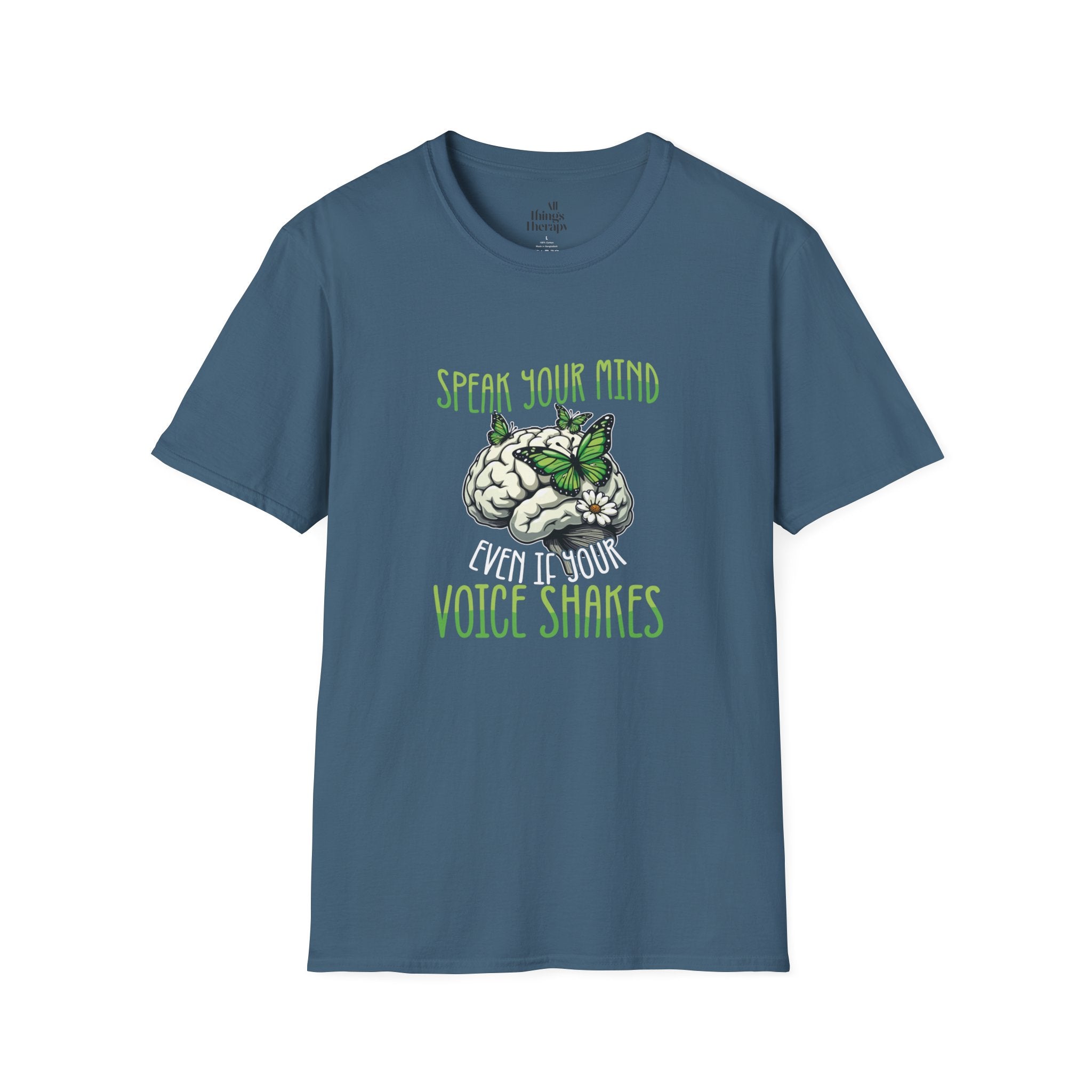 Speak Your Mind Graphic T-Shirt | Unisex Softstyle Tee for Self-Expression
